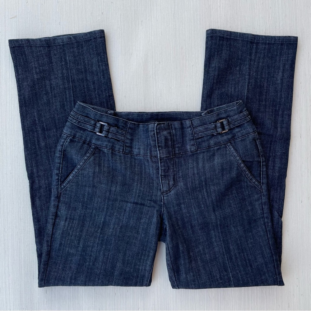 Boom Boom Jeans | Y2k Gray Black Low-Rise Straight Leg